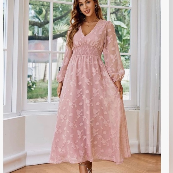 Simplee Apparel Women's
Boho Floral V Neck Long new - Picture 3 of 8